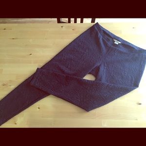 Navy blue leggings